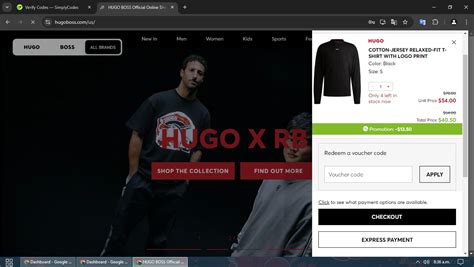 hugo.boss discount code